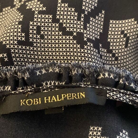 Kobi Halperin 100% silk tunic blouse, XS-S - Picture 8 of 10